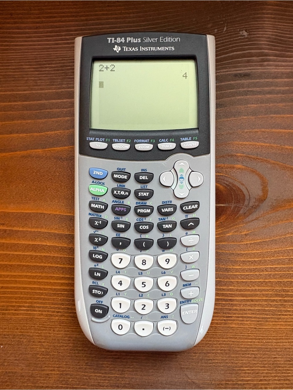 Texas Instruments TI-84 Plus Silver Edition Graphing Calculator - Silver